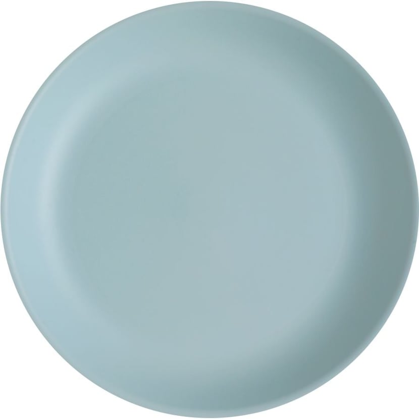 6 Petites Assiettes Minéral Bleu Ciel