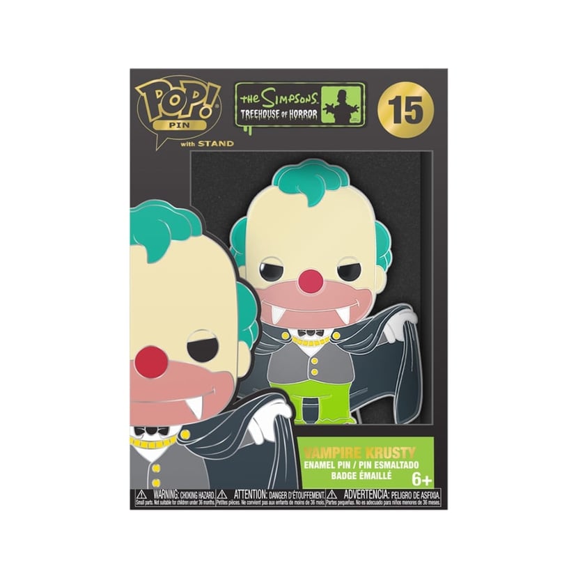 Les Simpsons Horror - Pin pin's émaillé POP! Krusty 10 cm