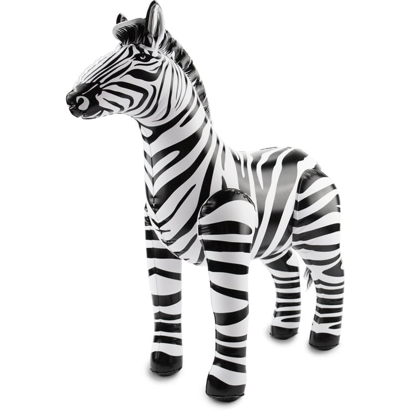 Zèbre Gonflable Géant (60 cm)