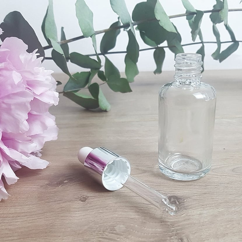Oputec 10 X 100 Ml Flacon Pipette Avec Pipette En Verre + 10 étiquettes - Flacons De Pharmacien
