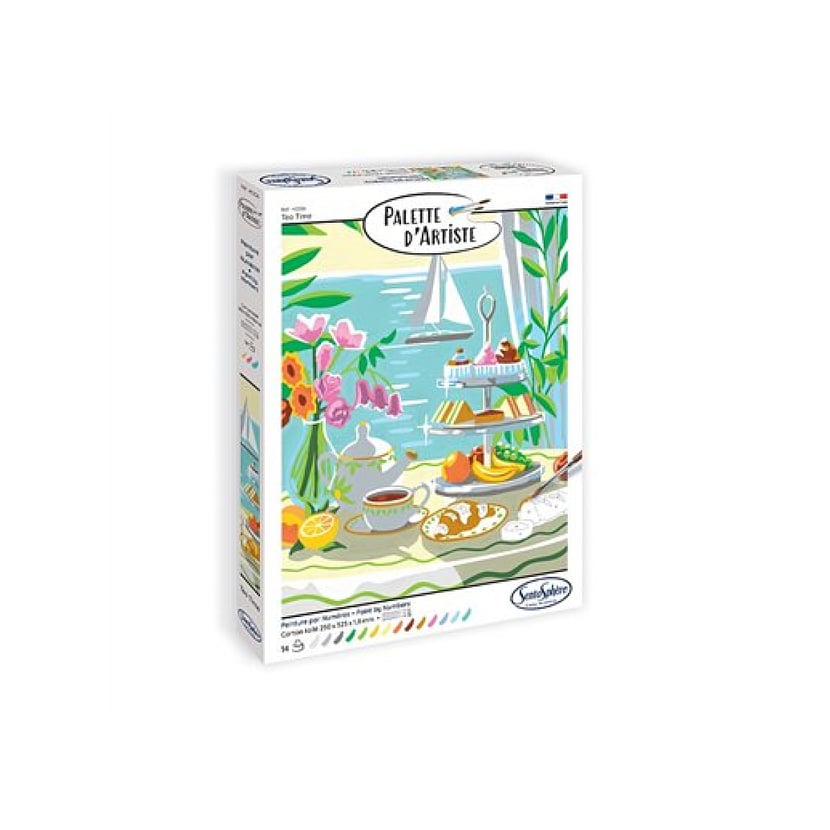 Palette d'artiste - Tea Time