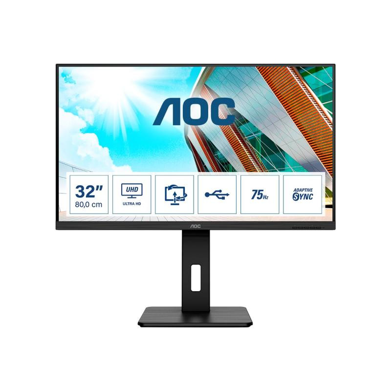 AOC Monitor (U32P2) - Ecran d'ordinateur - Matériel Informatique ...