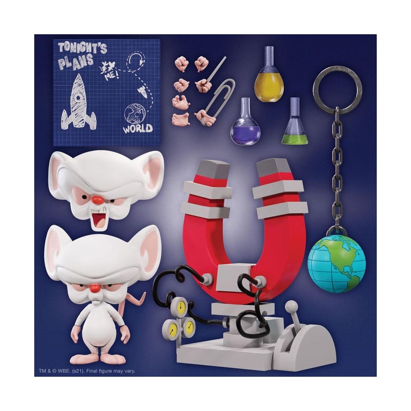 Animaniacs - Figurine Ultimates Brain 18 cm | Cultura