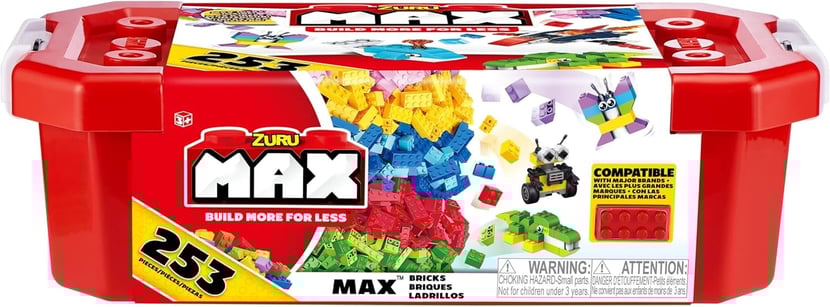 Baril 253 Briques - Zuru - Jeux de construction | Cultura