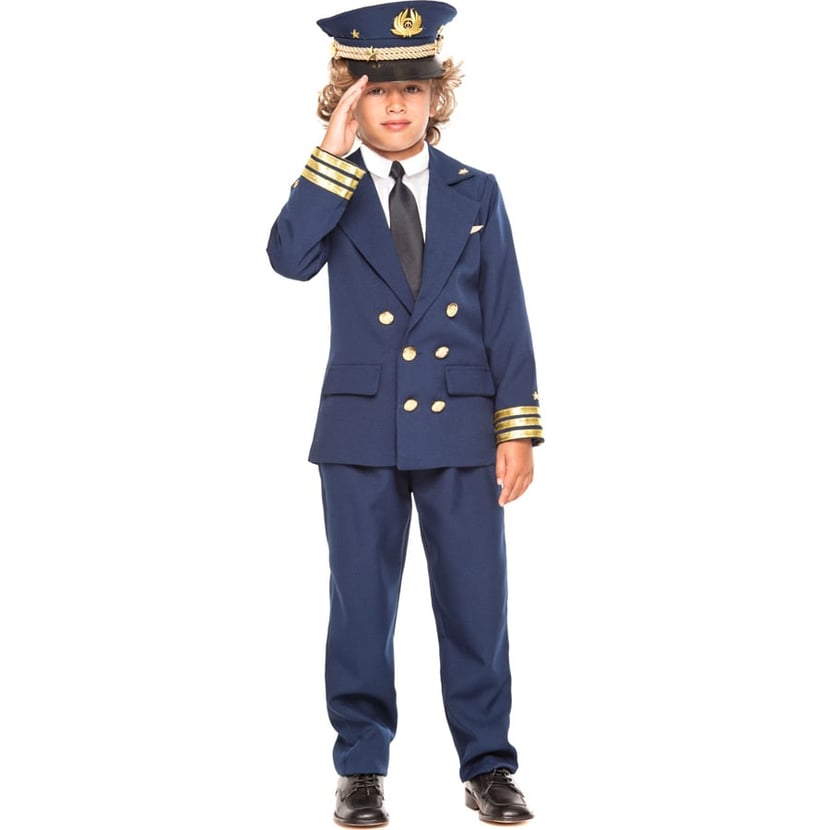 Déguisement Pilote de l'Air Luxe Taille 5-6 ans