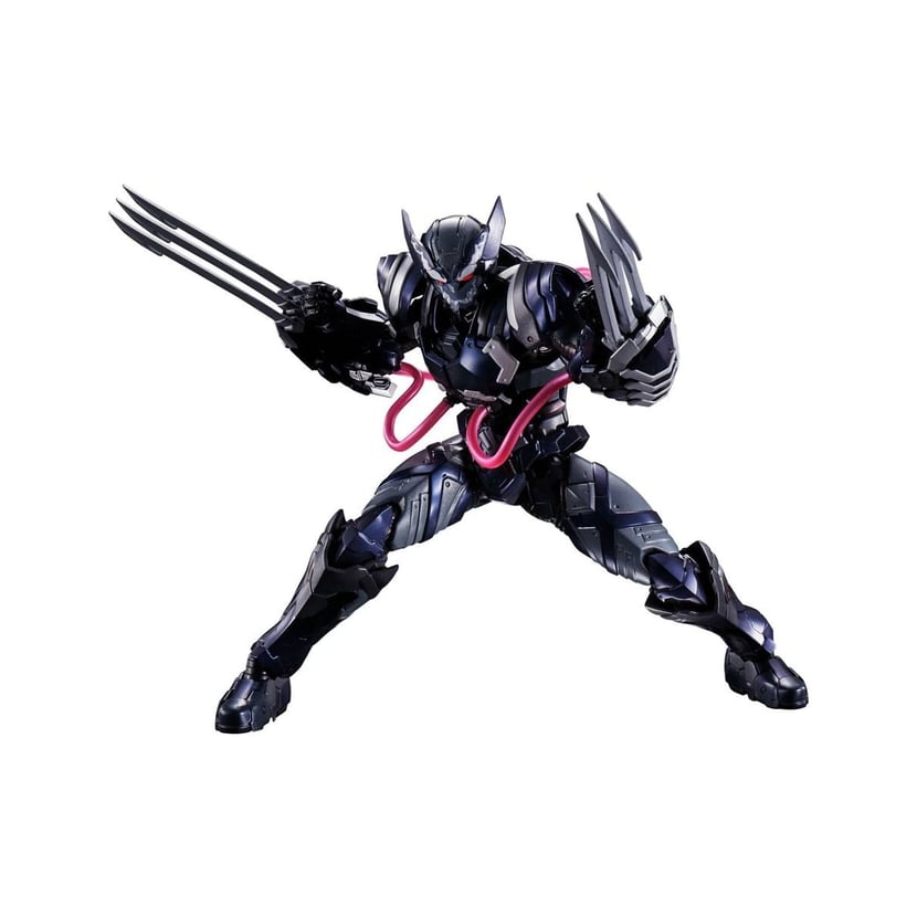 Tech-On Avengers - Figurine S.H. Figuarts Venom Symbiote Wolverine 16 cm