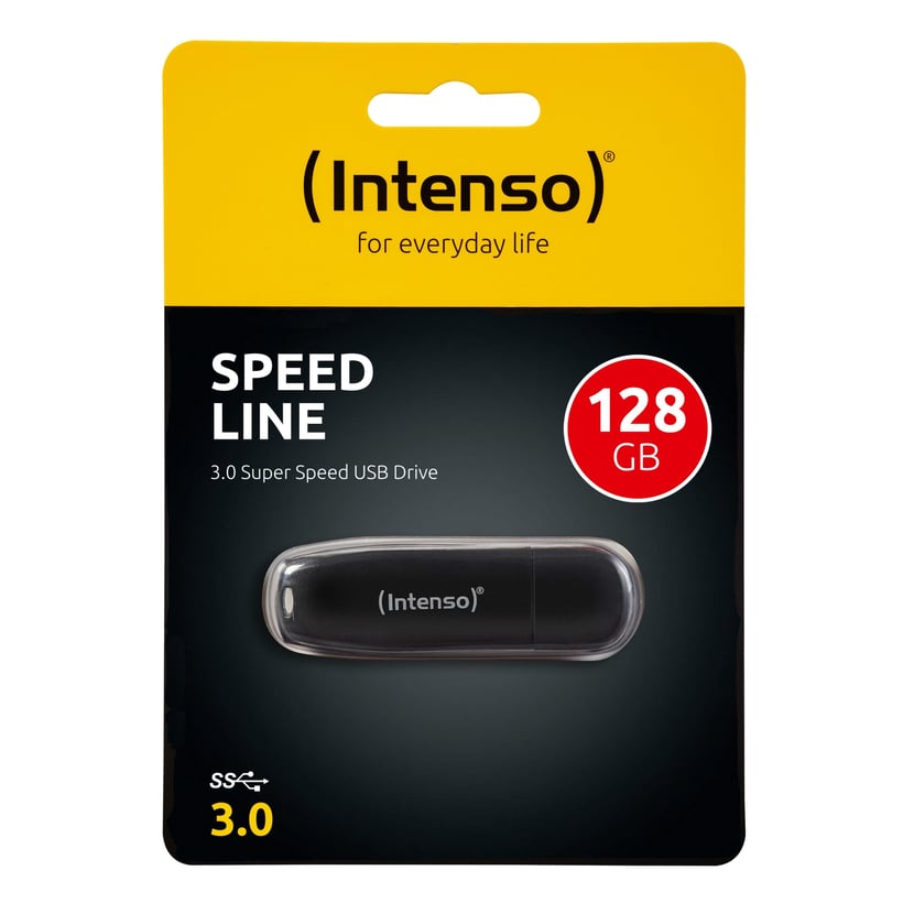 Clé usb 128GO Intenso Speed line 3.0 noire