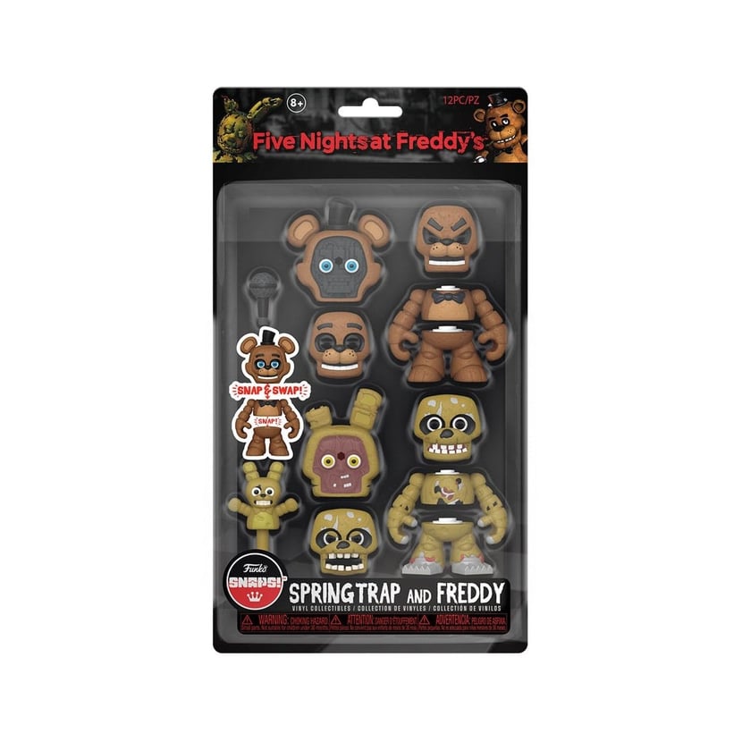 Five Nights at Freddy's Figurines Snap Freddy Springtrap cm