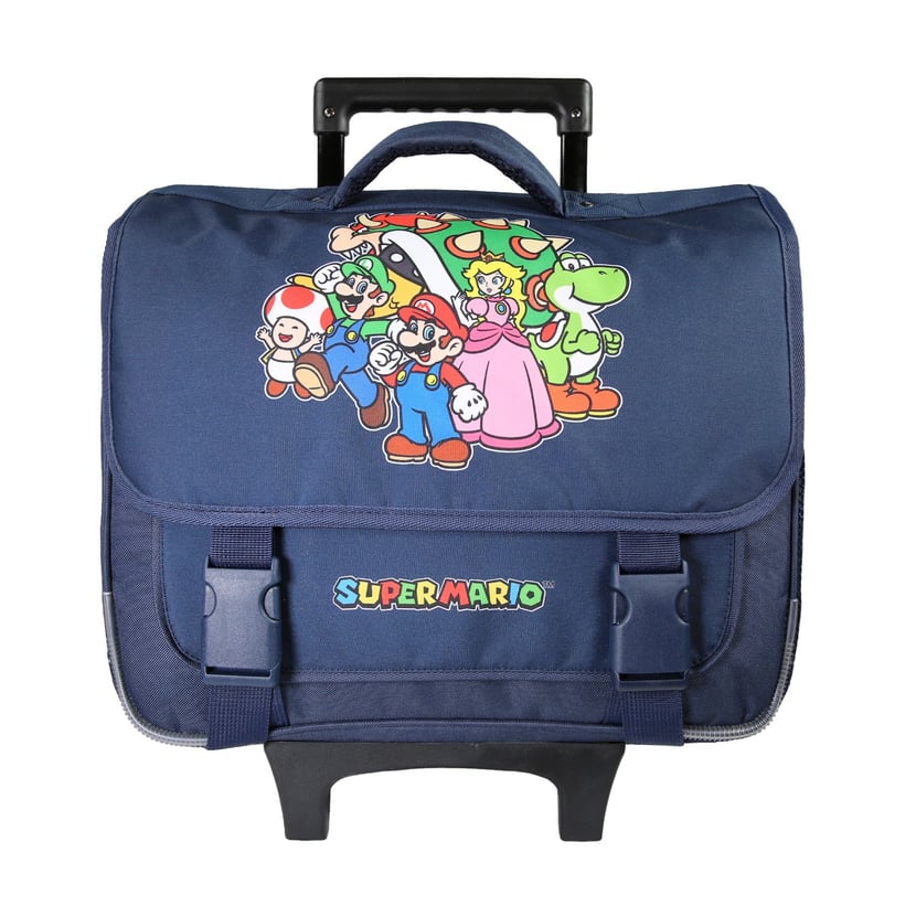 Cartable à roulettes Super Mario 38 cm école primaire – bagtrotter