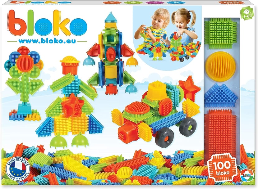 1000 Pièces De Briques Construction – Blocs Jouets éducatifs – Enfant – Sachet Transparent