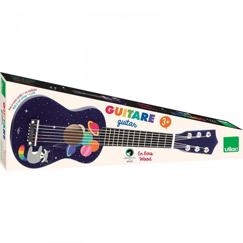 Médiator guitare 6 cordes Guitare acoustique graphique' Autocollant