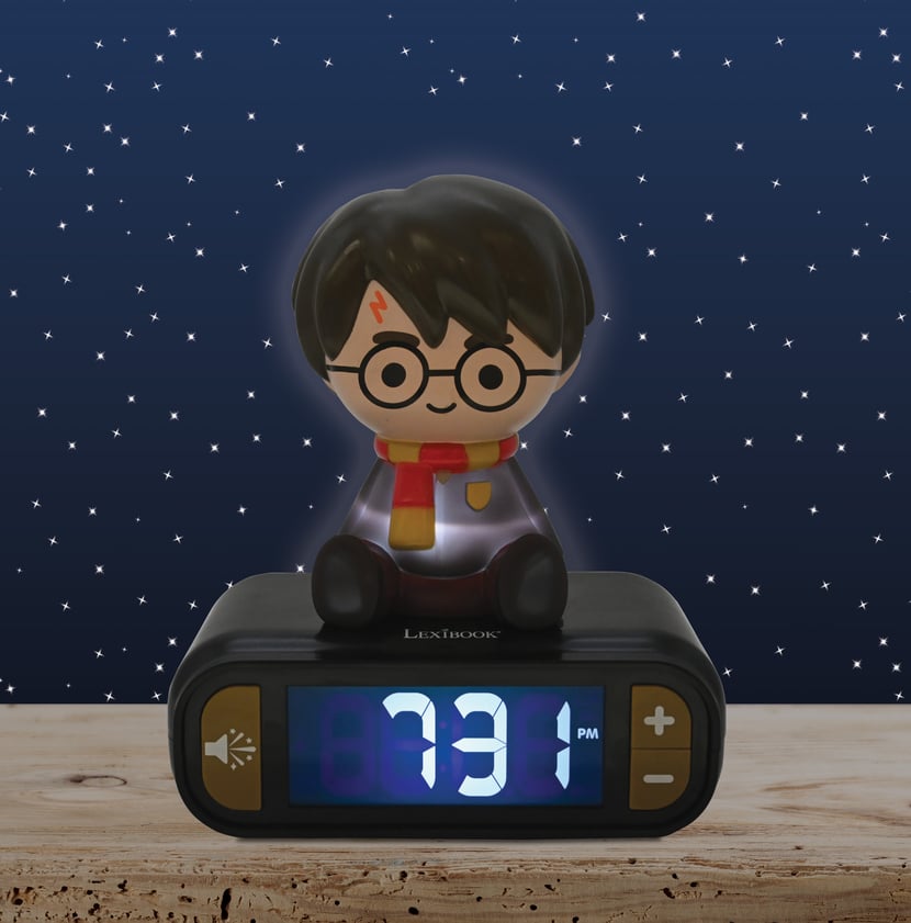 Réveil digital avec veilleuse lumineuse Harry Potter en 3D et effets  sonores - Réveil éducatif - Jeux éducatifs