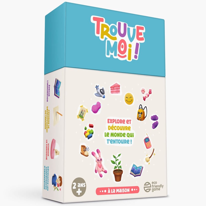 Trouve-moi - Le Jeu Éducatif et Ludique Approuvé par les Parents- Pour  Enfants de 2 à 6 Ans - Jeux éducatifs