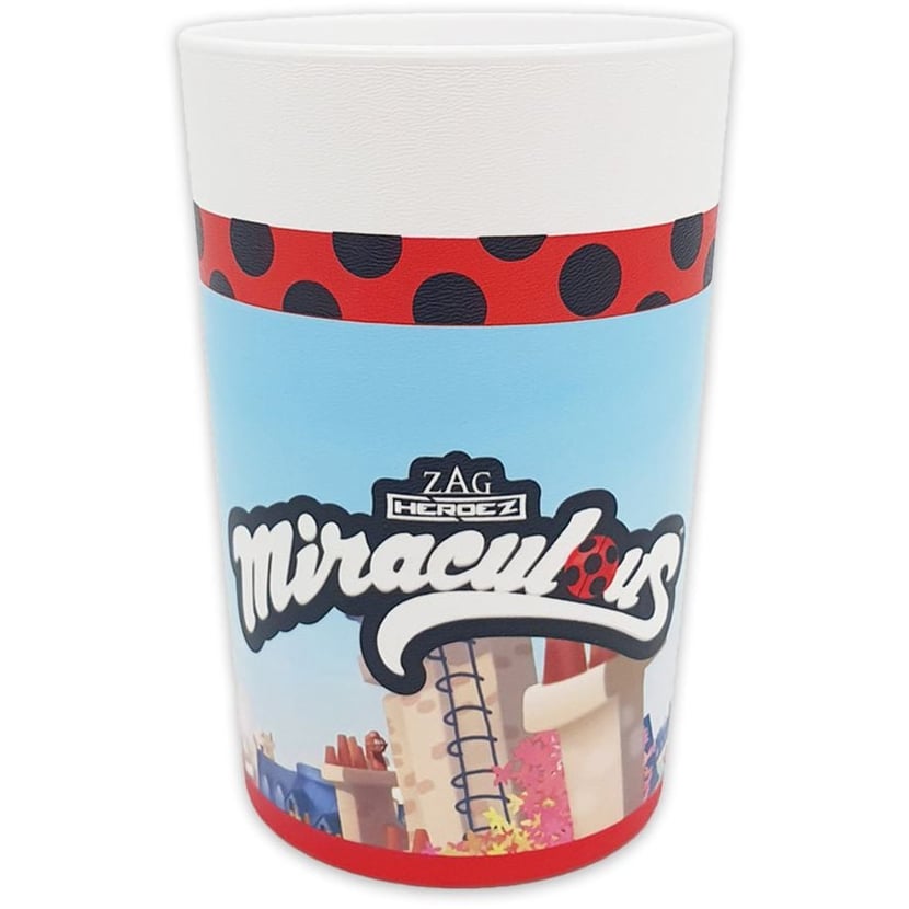 2 Gobelets Réutilisables Lady Bug - Miraculous (23 Cl