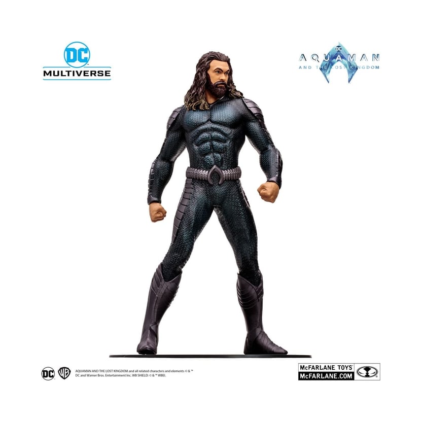 Aquaman et le Royaume perdu - Figurine Megafig DC Multiverse Aquaman 30 cm