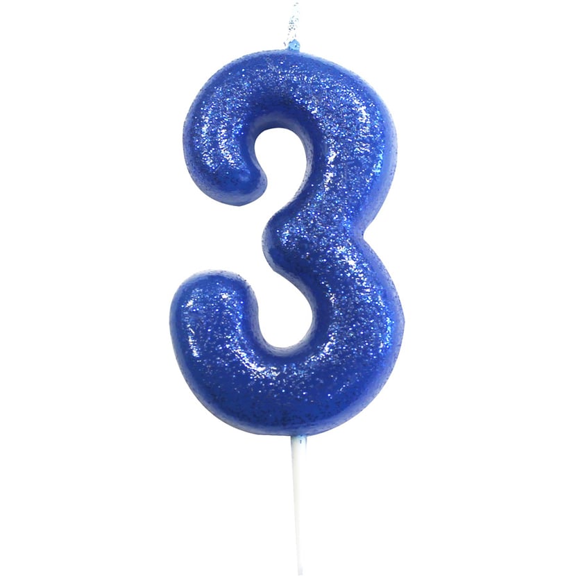 1 Bougie Bluey pour l'anniversaire de votre enfant - Annikids