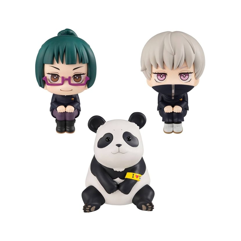 Jujutsu Kaisen - Statuettes Look Up Maki & Toge & Panda Limited Ver. 11 cm