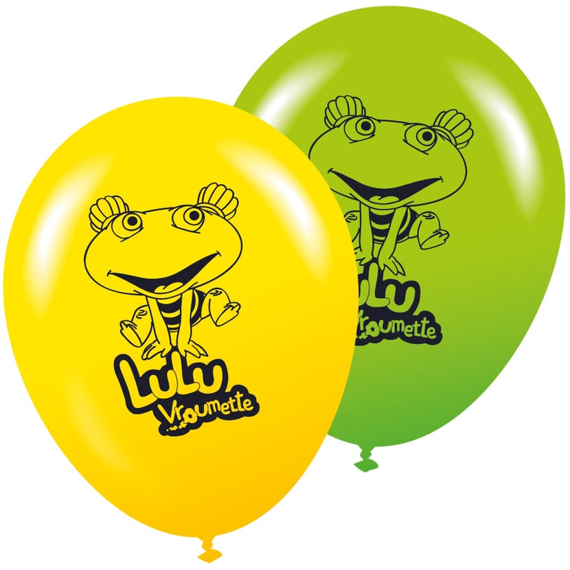 8 ballons Annikids Joyeux Anniversaire