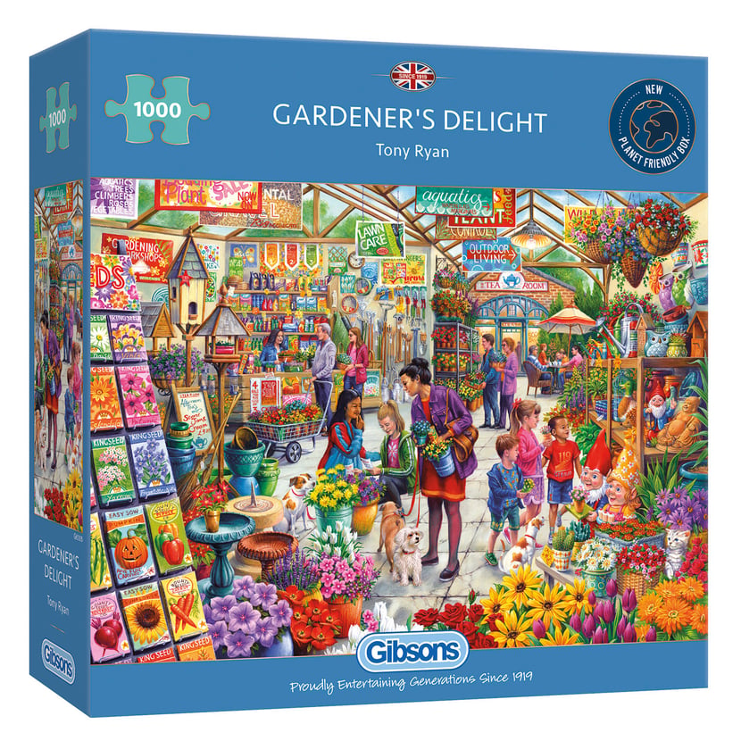 Puzzle 1000 pièces - Gardener's delight