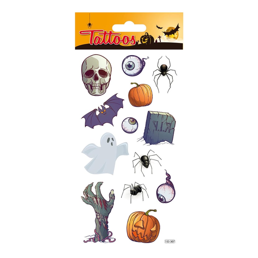 Kit Papeterie Halloween Enfants - 110 Articles : Crayons, Taille-crayons, Bracelets, Autocollants