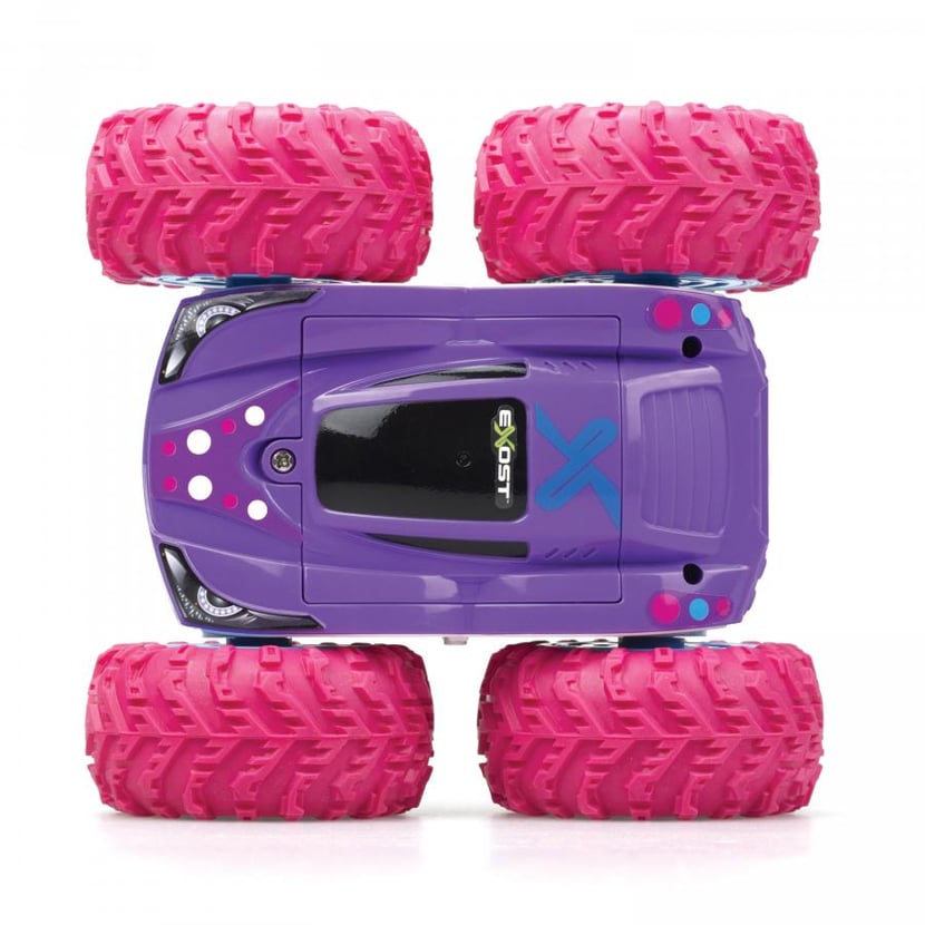 EXOST - Voiture Télécommandée 360 Cross Rose Batterie - Dès 5 ans