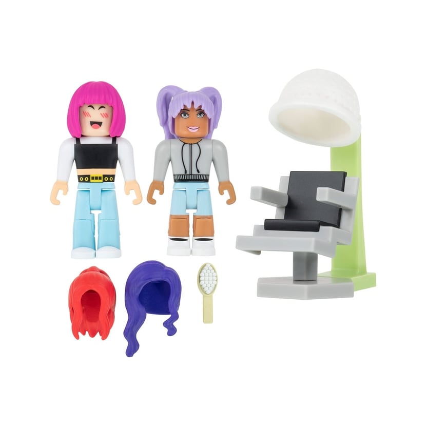 Roblox - Figurines Game Pack Brookhaven: Hair & Nails
