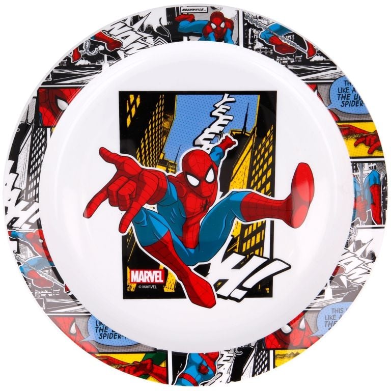 Lot Assiettes Spiderman - Arts De La Table
