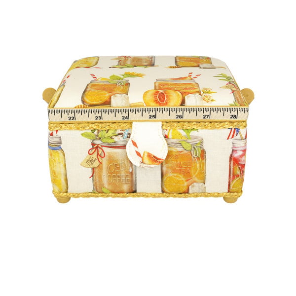 Boite a Couture,Sac de Rangement Couture Double Couche,Grande Organisateur de Fournitures de