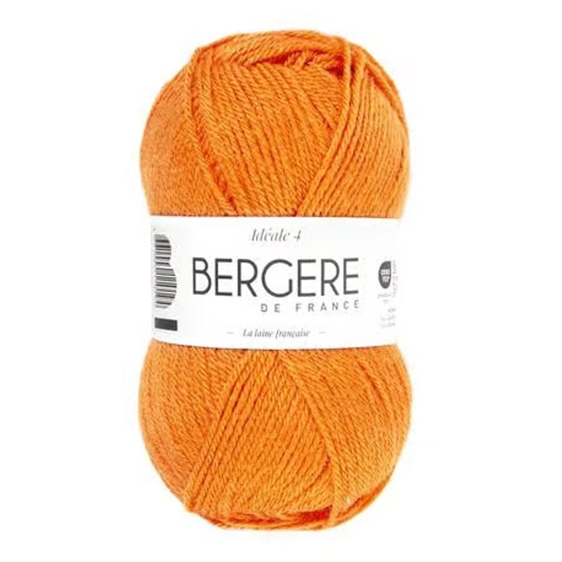 Pelote de Laine 100% Coton Bio - Grisou - 3mm - Bergère de France