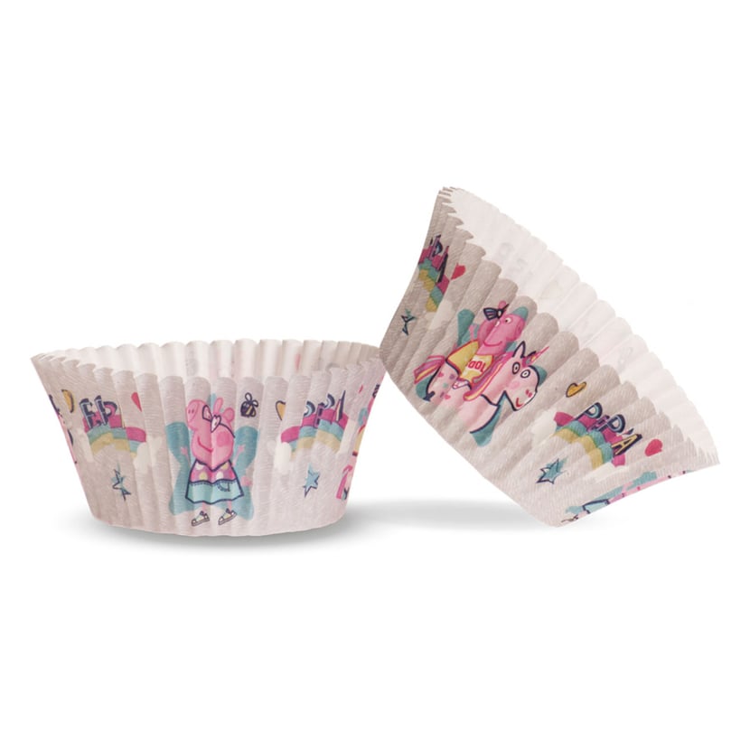 25 Caissettes à Cupcakes - Peppa Pig
