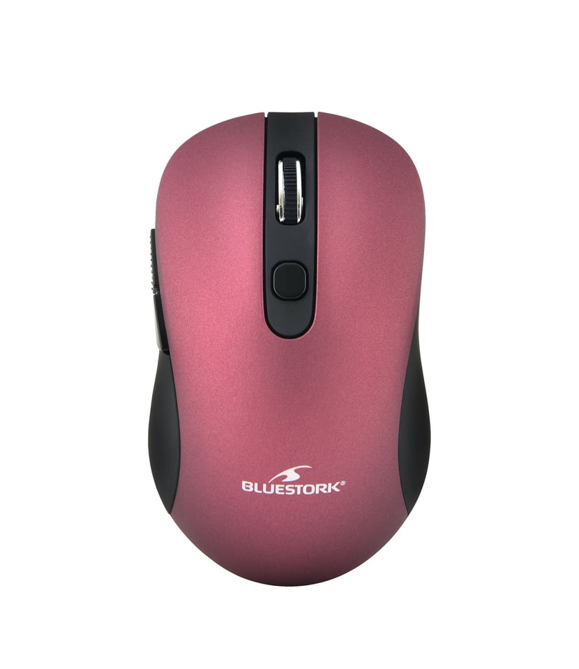 Souris sans fil métal OFF60 Bluestork 6 boutons violette