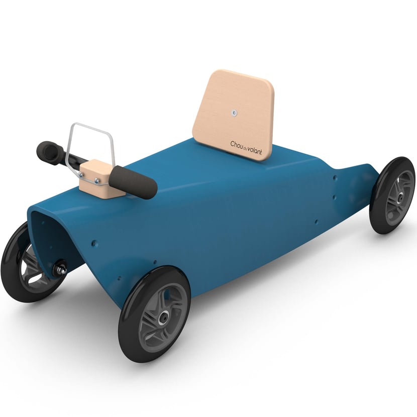 Porteur voiture enfant Bleu - Janod