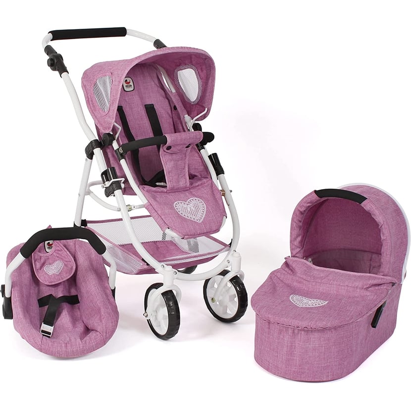 Poussette poupee 3 en 1 on sale