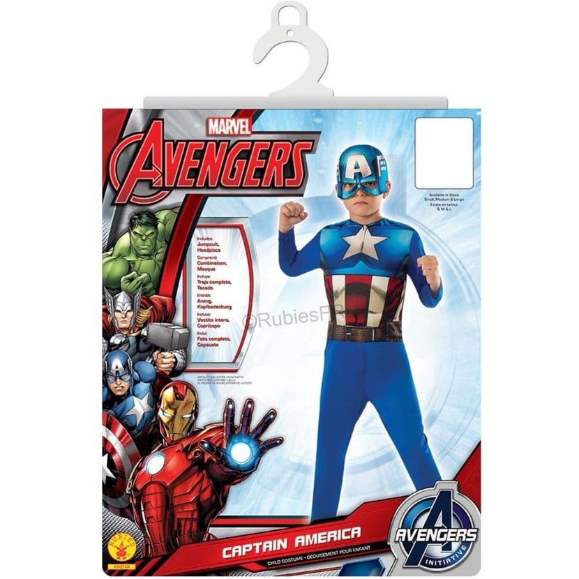 Déguisement enfant captain America Marvel – Au Monde de la Fete