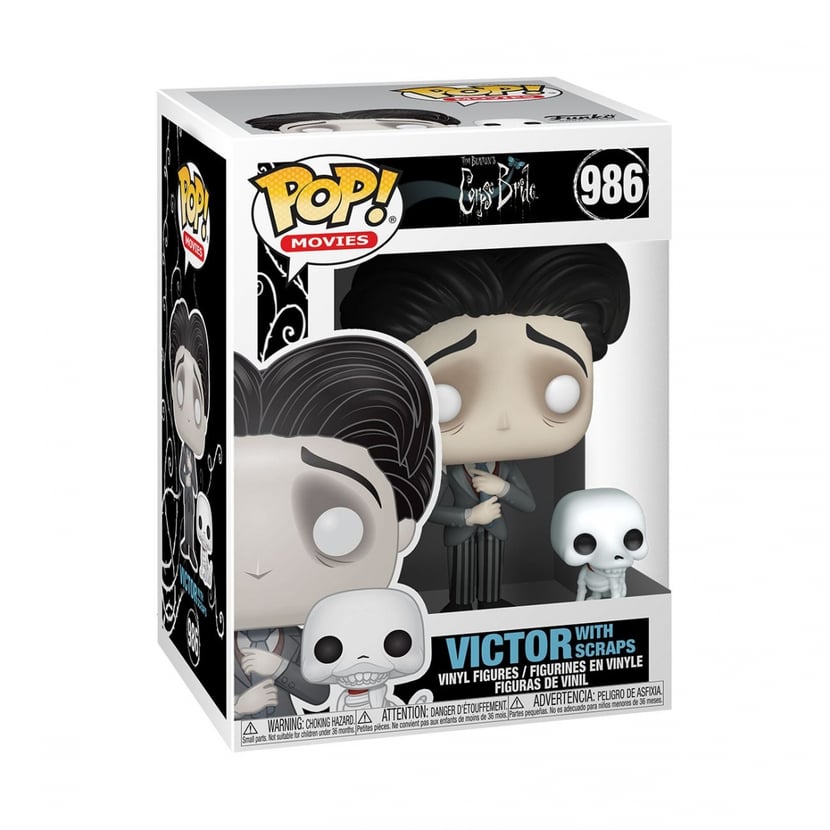 Funko Pop! Victor Van Dort – Corpse Bride – Figurine Vinyle 9 Cm – Collection Officielle