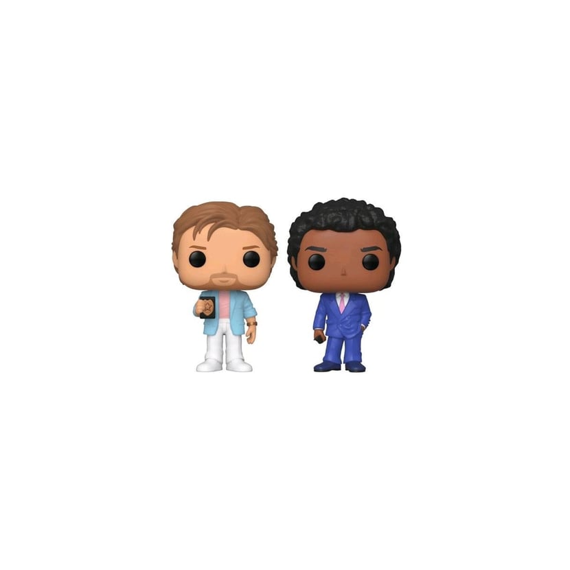 Miami Vice - Pack 2 figurines POP! Crockett & Tubbs 9 cm