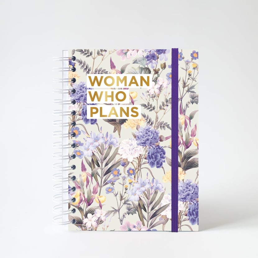 Agenda Semainier Non Daté Sweet Lila