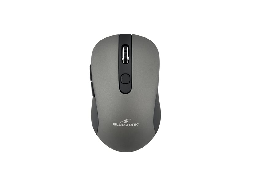 Souris universelle sans fil bluestork 6 boutons métal gris