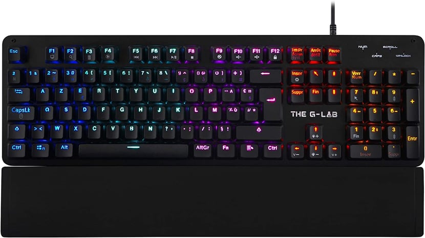 Clavier mécanique Carbon E G-Lab rétroéclairé