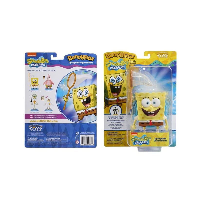Bob l'éponge - Figurine flexible Bendyfigs Spongebob 12 cm