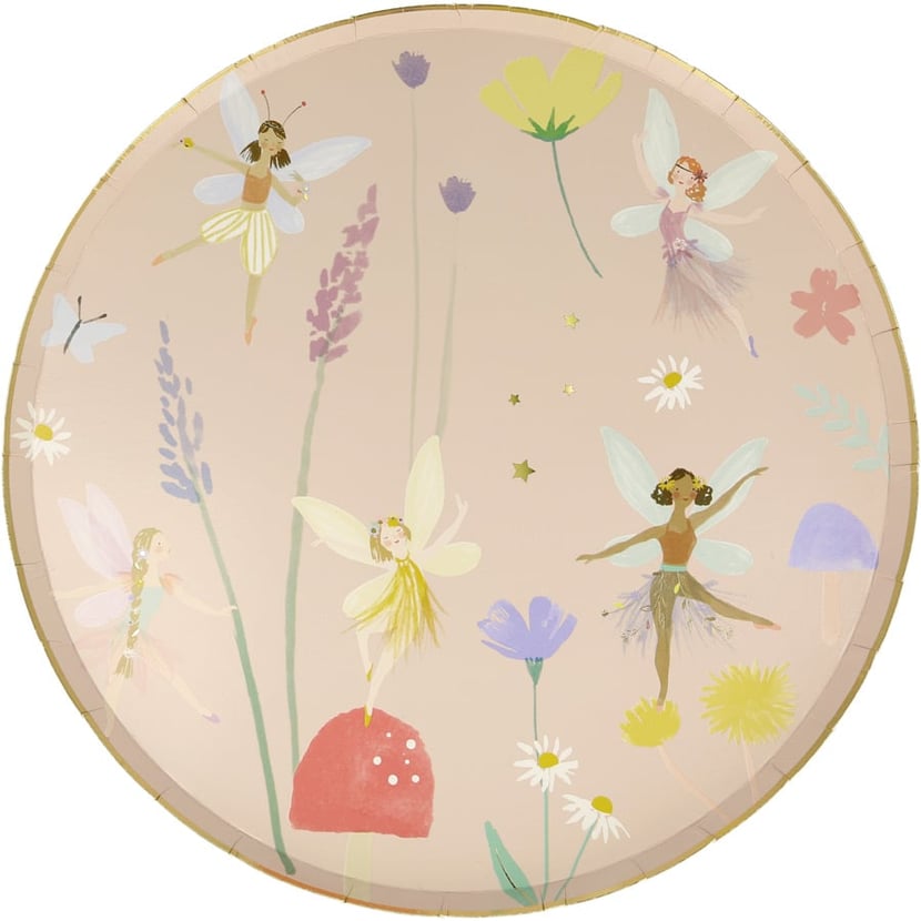 8 Assiettes Fées