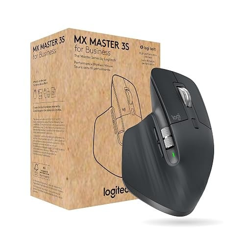 Souris sans fil LOGITECH MX MASTER 3S FOR BUSINESS - Graphite | Cultura