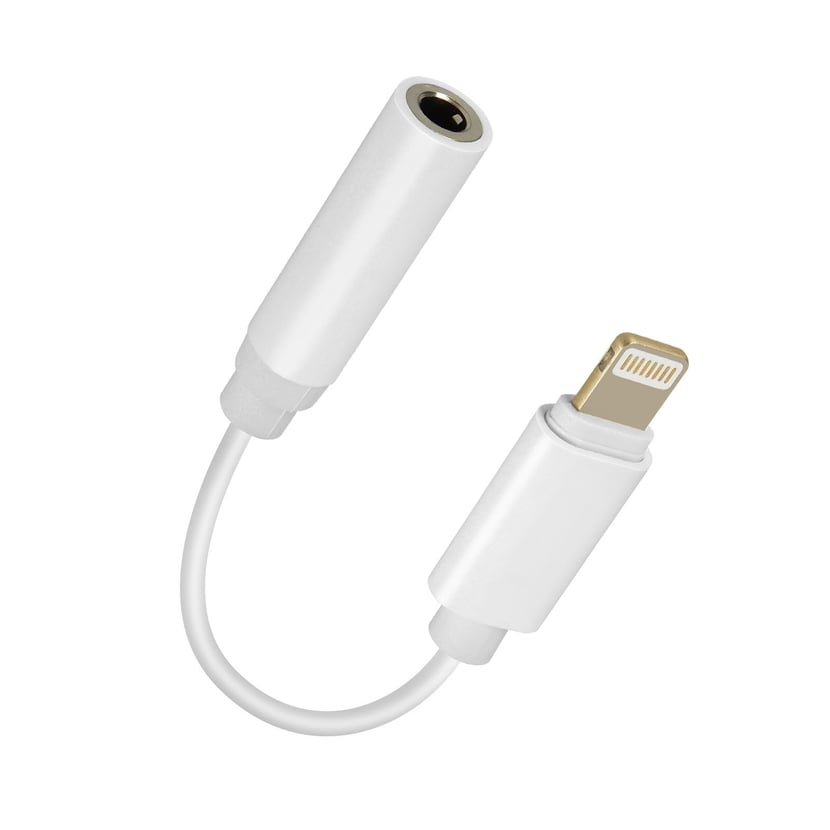 Adaptateur audio iPhone Lightning mâle vers Jack femelle