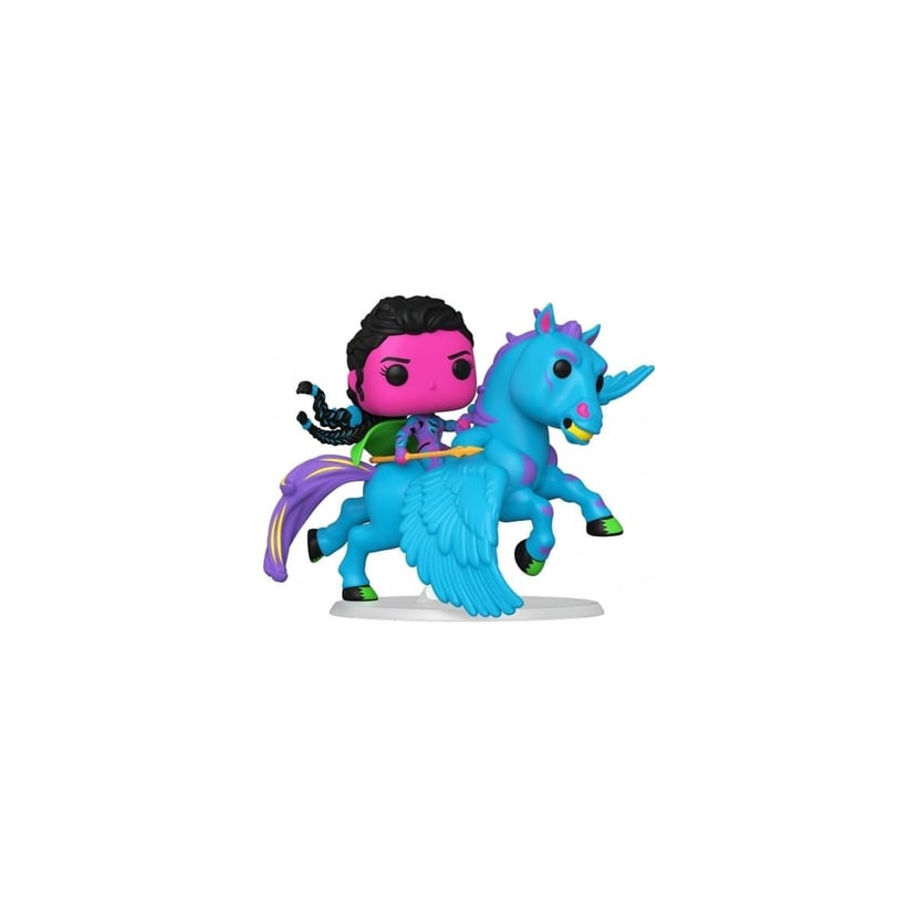 Avengers: Endgame - Figurine POP! Rides Deluxe Valkyrie's Flight (Blacklight) 9 cm