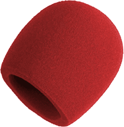Shure A58WS - Bonnette pour microphone PGA et SM 48/58 - Rouge