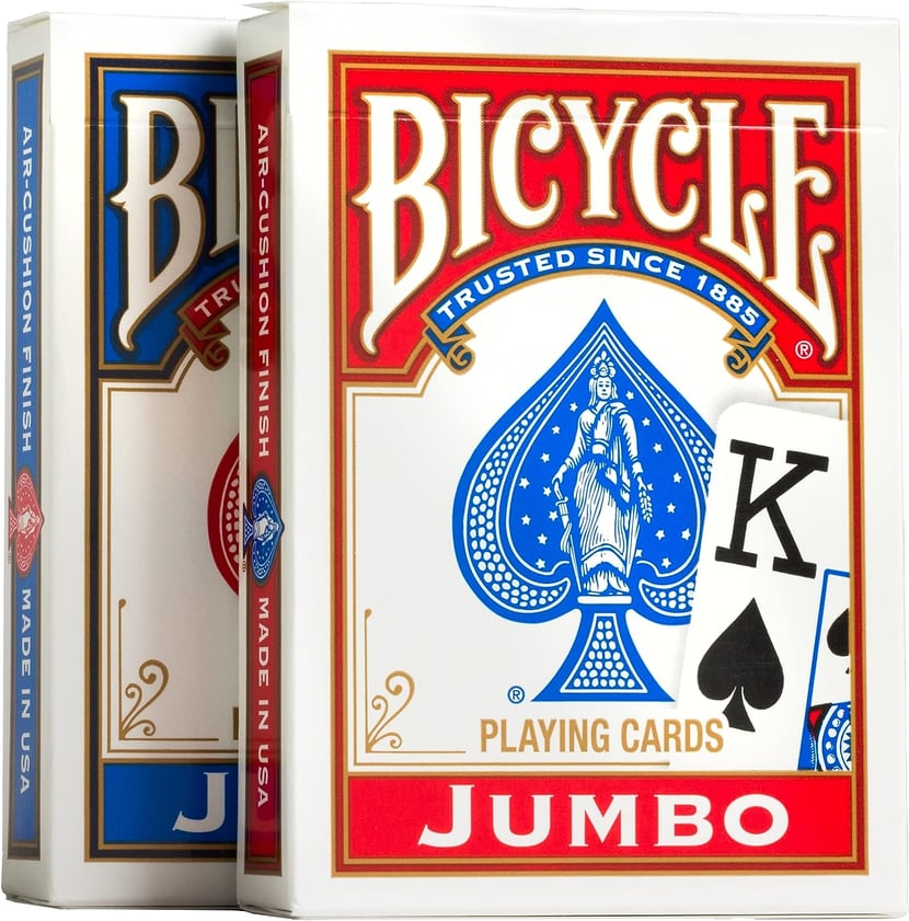 Jeu de cartes Bicycle Standard 2 jeux - Jeux classiques - Achat