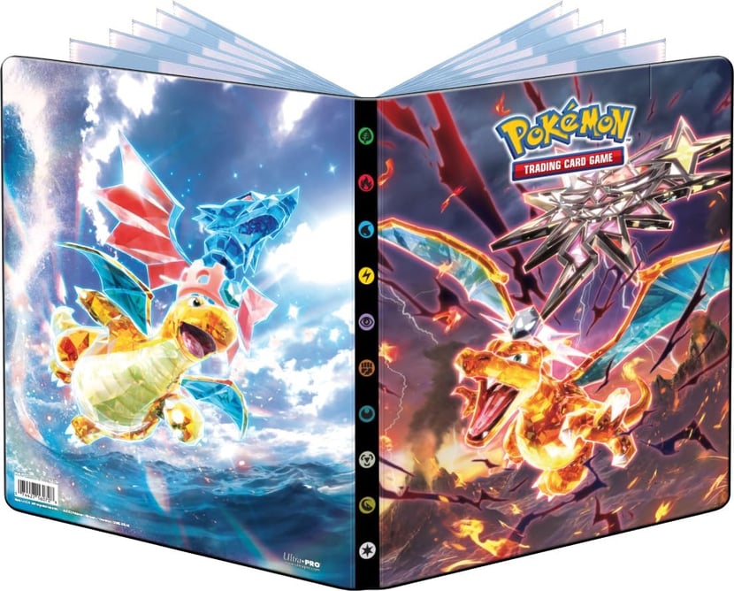 Portfolio 252 cartes Pokémon - Ecarlate et Violet : Flammes Obsidiennes -  EV03