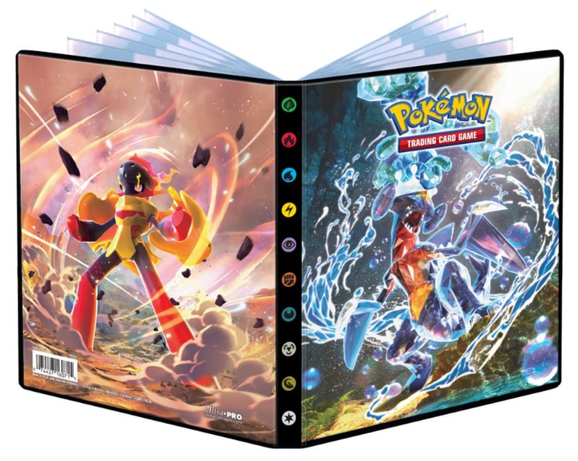 Cahier range-cartes Pokémon - EV04 Faille Paradoxe - 80 cartes - Cartes à  Collectionner