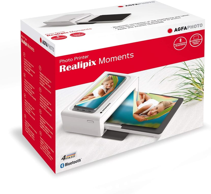 Imprimante photo portable AgfaPhoto - Realipix Moments