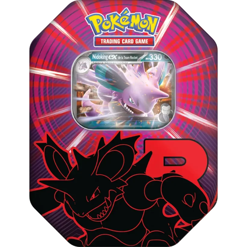 Pokébox Q3 2025 NidokingEx de la Team Rocket - Pokémon